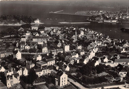 29-TREBOUL- VUE GENERALE A GAUCHE L'ILE TRISTAN VUE DU CIEL - Tréboul