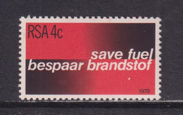 SOUTH AFRICA - 1979 Save Fuel  4c Never Hinged Mint - Neufs