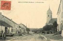 Neuilly L'évêque * 1906 * La Rue De La Gare - Neuilly L'Eveque