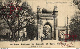 UK // REINO UNIDO. Northern Entrance To Grounds Of Royal Pavilion - Portsmouth