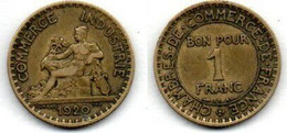 1 Franc 1920 TTB+ - Altri & Non Classificati