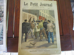Revolote Indochinois Exposition Montlucon Vieille Coutume Homme Sur Ane Le Petit Journal Illustre  1.04.1900 - Le Petit Journal
