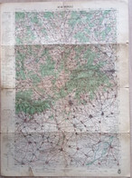 GEOGRAPHICAL MAPS, MISKOLC REGION, 38-48 DEGREES NORTH, 1942, HUNGARY - Cartes Géographiques