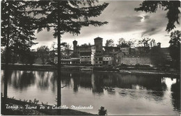 AC121 Torino - Il Fiume Po E Il Castello Del Valentino - Panorama / Viaggiata 1958 - Castello Del Valentino