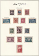 NUOVA ZELANDA 1898 PITTORICA NUOVA LINGUELLATA SERIE COMPLETA SPLENDIDA - Unused Stamps