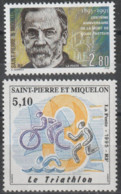 Année 1995 - N° 609 à 623 - Année Complète - 13 Valeurs + 1 Triptyque - Neufs - Años Completos