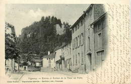Vignory * Entrée Du Village Et Ruines De La Tour Au Puits - Vignory