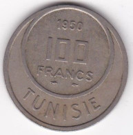 Tunisie Protectorat Français . 100 Francs 1950 - AH 1370. En Cupronickel - Tunesien