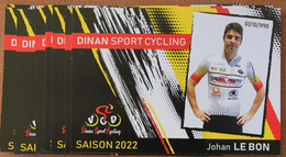 Cyclisme   Série Complète  Dinan Sport Cycling 2022, 13 Cartes - Cycling