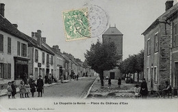 77 - SEINE ET MARNE - LA-CHAPELLE-LA-REINE - Place Du Château D'eau - Tailleur A. Gabirol - 10225 - La Chapelle La Reine