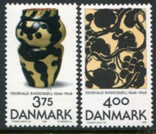 DENMARK 1996 Bindesbøll Anniversary MNH / ** .  Michel 1136-37 - Nuevos