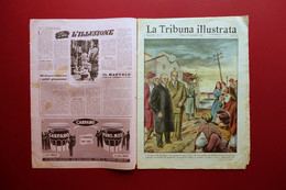 Luigi Einaudi Visita Sardegna Nubifragio Terza Pagina La Tribuna Illustrata 1951 - Unclassified