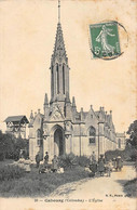 Cabourg       14          Groupe Devant église        (voir Scan) - Cabourg