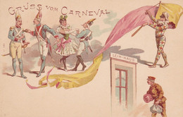 Gruss Vom KARNEVAL - Deutsche Reichspost-Karte Vor 1900 ... - Carnaval