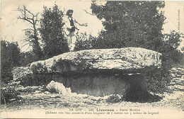 - Dpts Div. -ref-BD908- Lot - Livernon - Pierre Martine - Dolmen - Dolmens - Megalithes - - Livernon