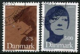 DENMARK 1996 Europa: Famous Women Used .  Michel 1124-25 - Gebraucht