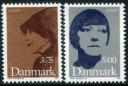 DENMARK 1996 Europa: Famous Women MNH / **.  Michel 1124-25 - Nuovi