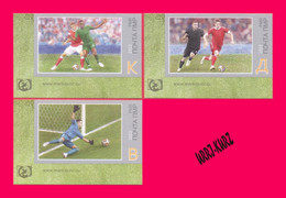 TRANSNISTRIA 2022 Sport Football Soccer FIFA World Cup Championship 2022 In Qatar 3v Imperforated MNH - 2022 – Qatar