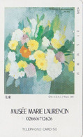 Télécarte JAPON / 110-011 - PEINTURE FRANCE - MARIE LAURENCIN  - PAINTING JAPAN Phonecard 1904 - Pintura