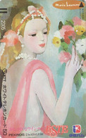 TC Ancienne JAPON / 110-011 - PEINTURE FRANCE - MARIE LAURENCIN  - PAINTING JAPAN Front Bar Free Pc 1912 - Peinture