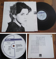 RARE French LP 33t RPM (12") CHARLOTTE GAINSBOURG «Charlotte For Ever» (2 Duets W/ Serge Gainsbourg, 1986) - Collectors