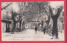 26 - BUIS LES BARONNIES---Boulevard Des Aires---animé - Buis-les-Baronnies