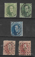 Set Medaillons - 2nd Choise - 1849-1865 Medallones (Otros)