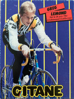 Cyclisme - Cycliste Greg LEMOND Né à LAKEWOOD - équipe Gitane - Cycle Vélo Sport - Cyclisme