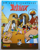 ALBUM D'IMAGES CARREFOUR ASTERIX 60 ANS PANINI Complet 124 Images COLLEES + 3 Poch/ Vides (2) - Objets Publicitaires