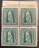 Cuba Republic Scott 233 XF RARE GEM CENTERING 1905 1c Green Unused * Bloc Of Four AMERICAN BANK NOTE NEW YORK - Unused Stamps