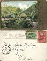 Australia, TAS, LAUNCESTON, Crusoe Hut And Cliff Grounds (1905) Postcard - Lauceston