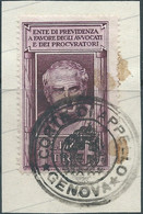 ITALIA-ITALY-ITALIEN,1936 Welfare Lawyers And Prosecutors,Revenue Fiscal-Tax,3Lire,Obliterated In Genova - Fiscali