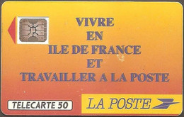 F0136B  50 La Poste ( Batch: 21436) USED - 1990