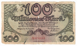 ALEMANIA // 100.000.000 MARK // 01/11/1920 - 100 Mio. Mark