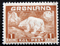 Greenland 1938 Polar Bear  Minr.7  MNH (**)  ( LOT E 1743 ) - Unused Stamps