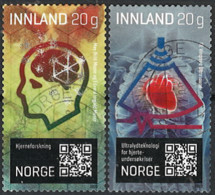 Norwegen Norway 2020. Mi.Nr. 2030-2031, Used O - Oblitérés