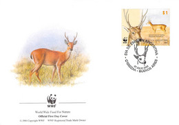 ARGENTINA - FDC 2002 WWF SET Mi #2749-2752 / ZB 2 - FDC