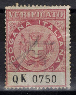 VERIFICATO - Dogana Italiana - Revenue Stamps