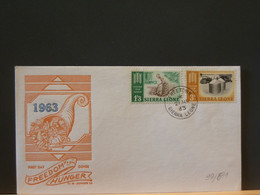 99/691    FDC  SIERRA LEONE  1963 - Tegen De Honger