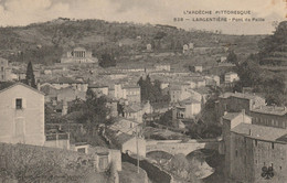 CPA-07-LARGENTIERE-Pont De Paille - Largentiere