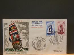 99/699   FDC FRANCE  CEPT 1956 - 1956