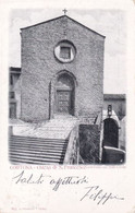 CORTONA - AREZZO - CHIESA DI S.FRANCESCO - FACCIATA E SCALINATA - 1903 - Arezzo