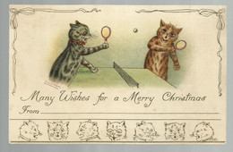 ***  1  X  LOUIS  WAIN  ***   -   MANY WISHES FOR A MERRY CHRISTMAS - Wain, Louis