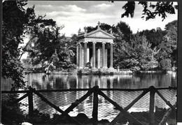 ROMA - VILLA BORGHESE - IL LAGHETTO - VIAGGIATA 1958 - Parchi & Giardini