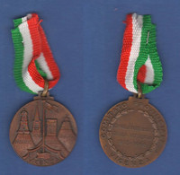 Medaglia 1918 1968 X 50° Vittoria  Pasubio Asiago Grappa Cimone Bronzo - Italia