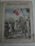 # DOMENICA DEL CORRIERE N 3 /1937 ETIOPIA / TORGIANO (PG) / PROCESSIONE IN SARDEGNA  / CAMPARI - Prime Edizioni
