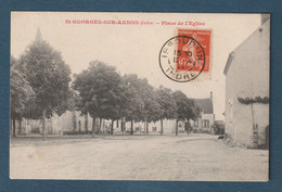 ⭐ France - Carte Postale - Saint Georges Sur Arnon - Place De L'église ⭐ - Other Municipalities