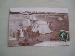 Photo D'une Carte Ancienne  ROYAN La Plage Vers Vallières - Royan