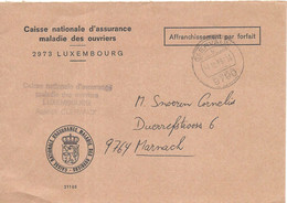 Luxemburg Dienstbrief Clervaux  7-10-88 (7613) - Brieven En Documenten