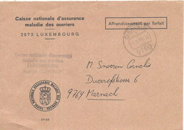 Luxemburg Dienstbrief Clervaux  7-10-88 (7613) - Storia Postale